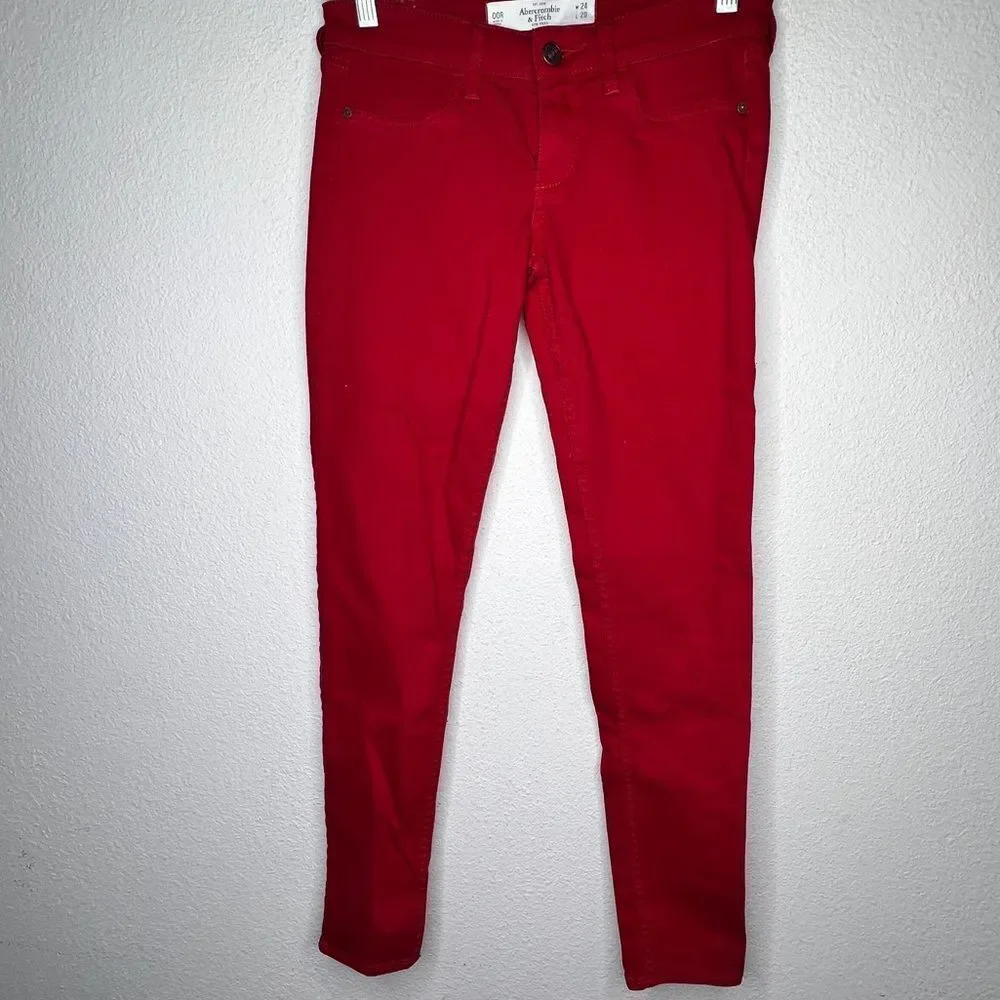 Abercrombie Red‎ Jeans